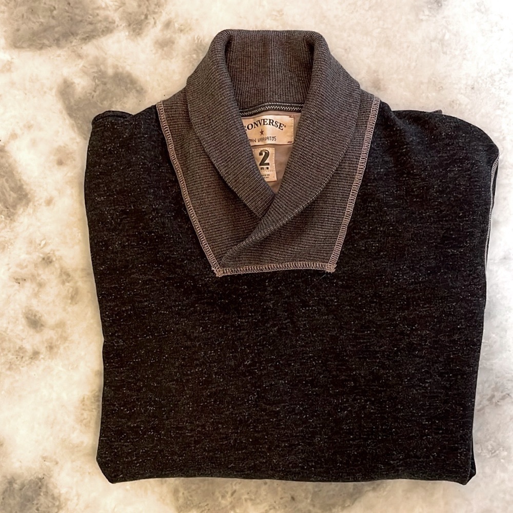 John Varvatos x Converse Men’s size medium pull-over sweater